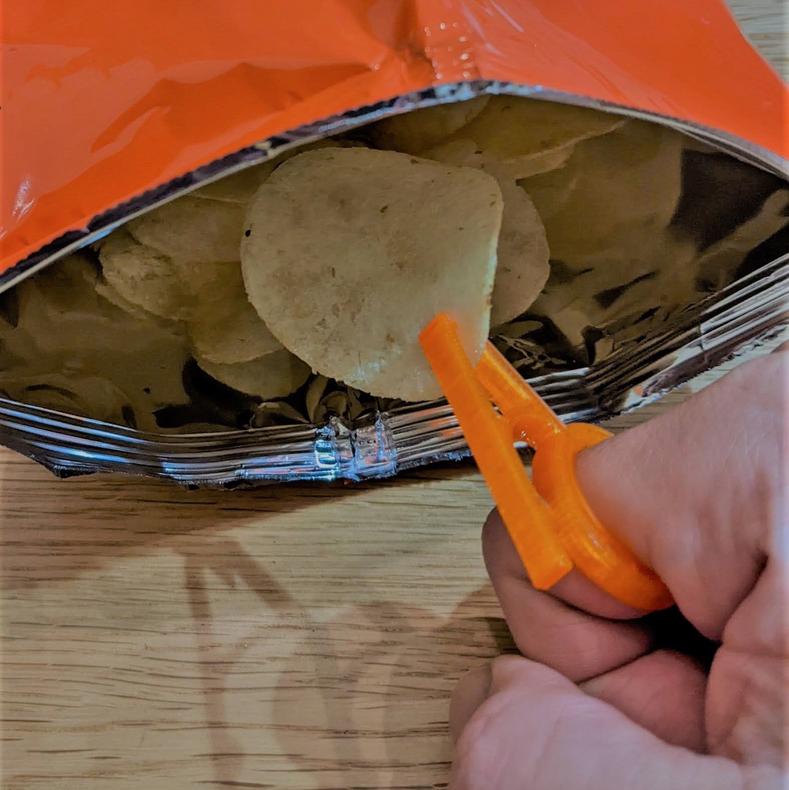 Potato chips ring