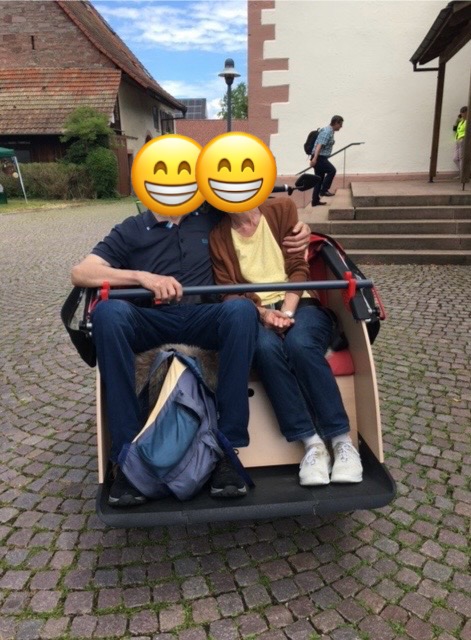 Rikscha Stangenhalter