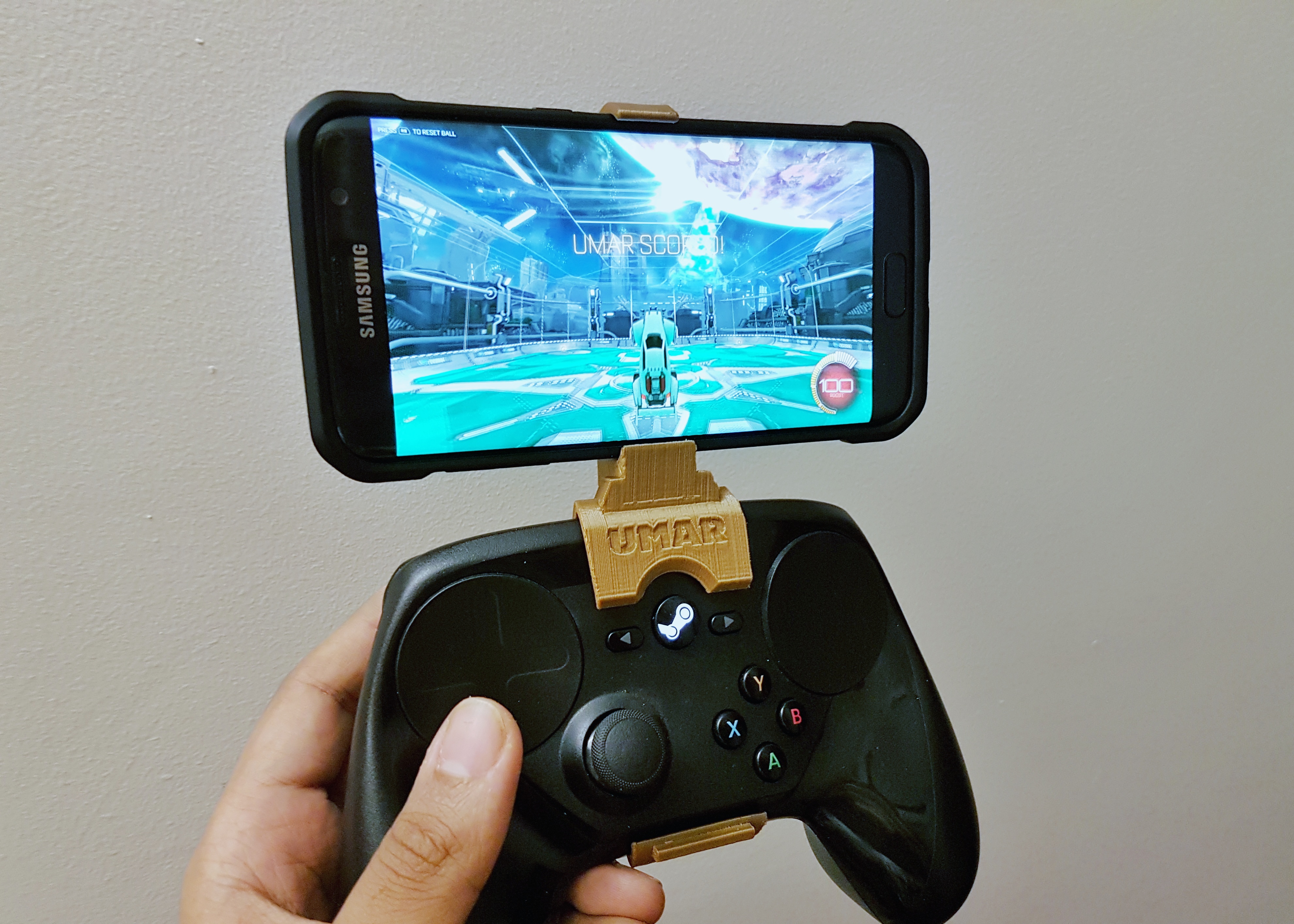 Steam Controller Adjustable Phone Holder Mount