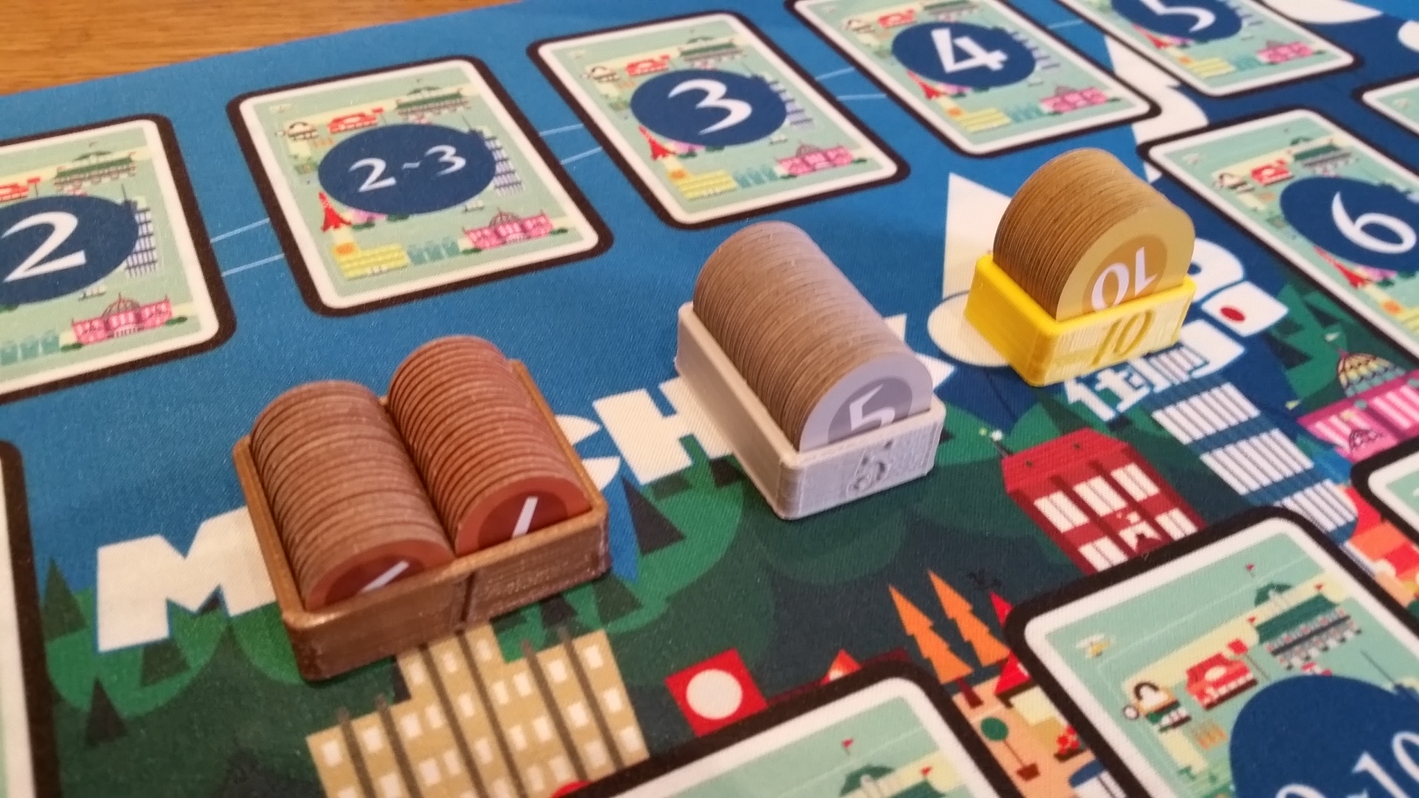 Coin Holders for Machi Koro