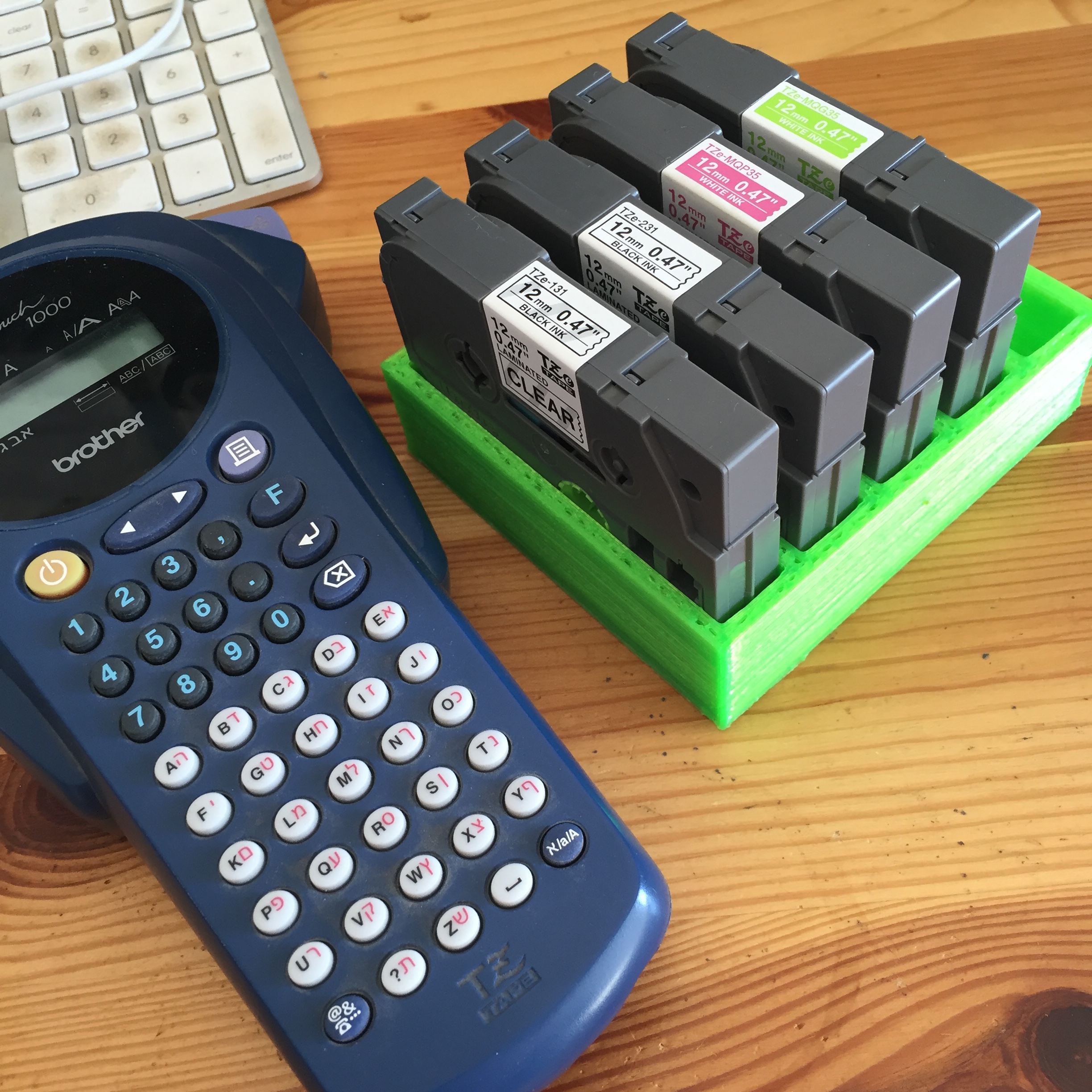 P-Touch TZe tape orgenizer