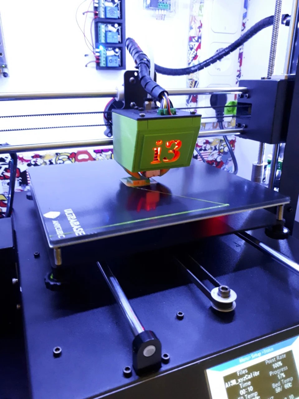 Anycubic i3 Mega Hotend Cover with LED
