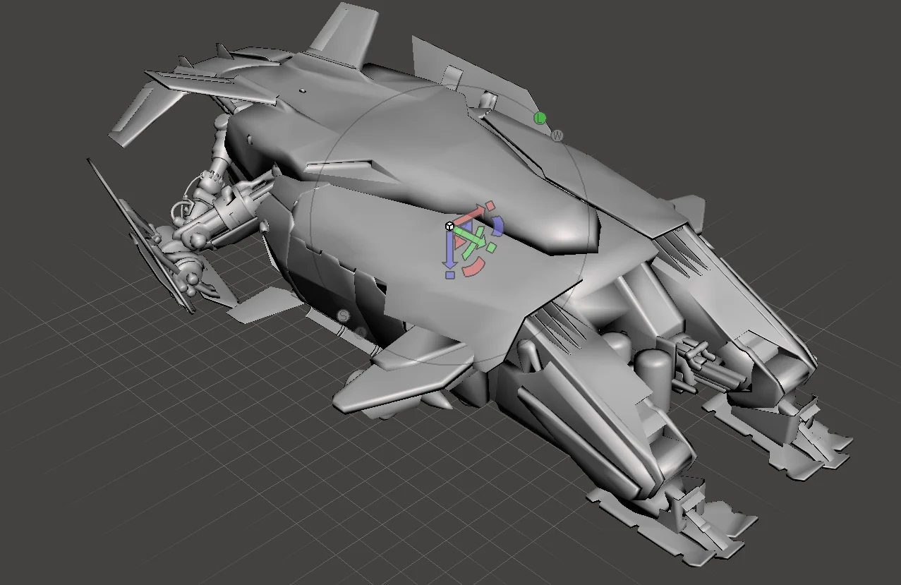 Helghast Overlord Dropship