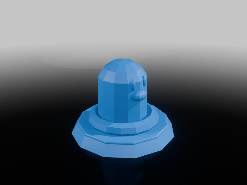 Diglett Low Poly Pokemon Figure 51