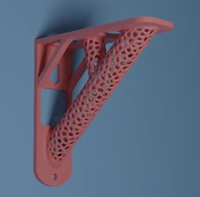 Organic Shelf Bracket