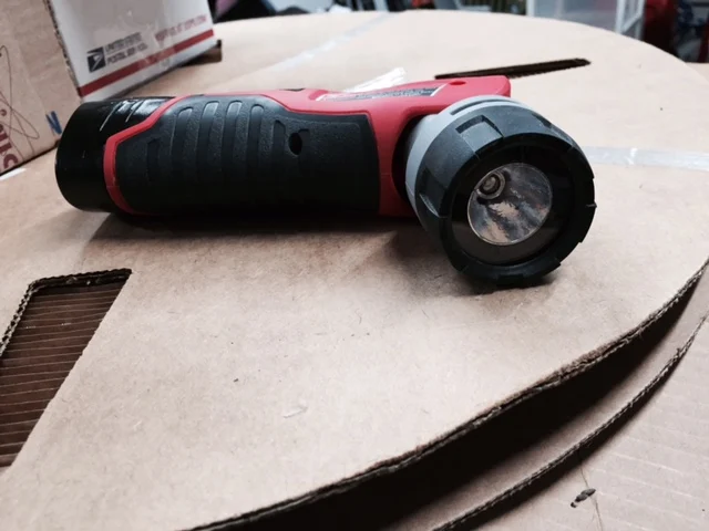 Milwaukee M12 Cordless Flashlight P60 "Drop In" LED module adapter