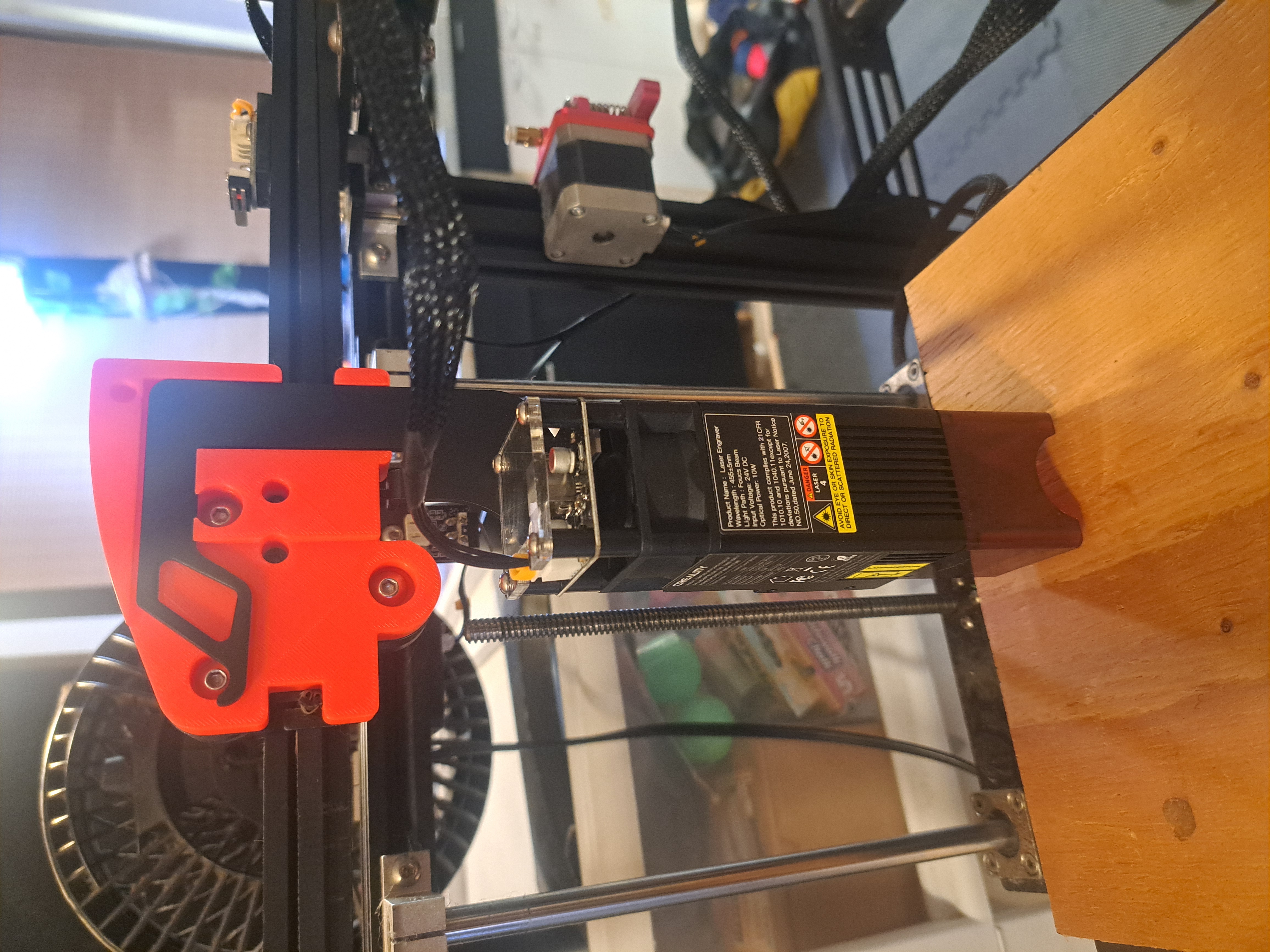 Laser Mount Adapter for Creality 10w Laser Module for Ender 3 to Ender 5 Pro