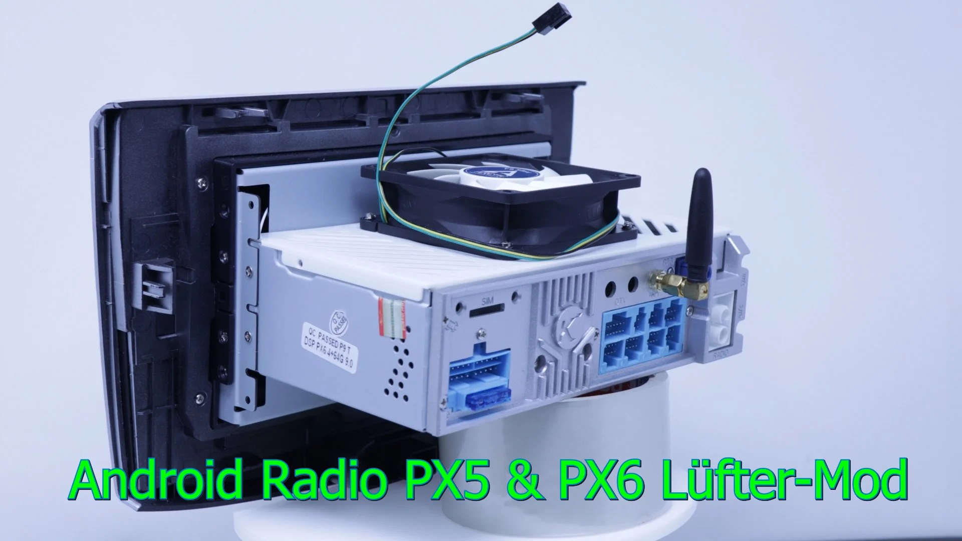 Android Radio Top Cover