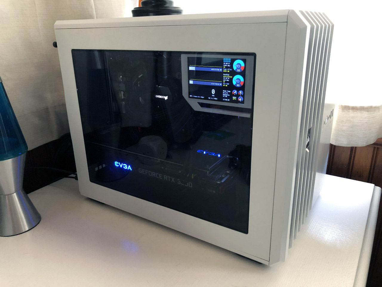 Neuromancer Dash LCD Housing (120mm Fan Compatible)