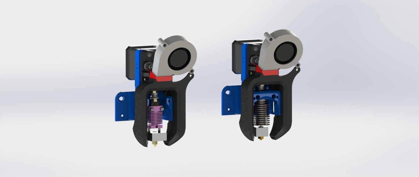 CR-10 / Ender 3 Direct Drive Stock Hotend, Extruder or E3D V6 all stock parts