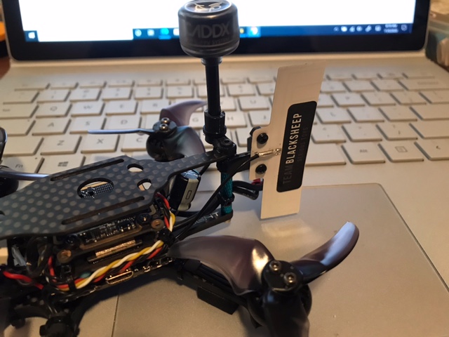 VAS 915mhz crossfire pro antenna mount