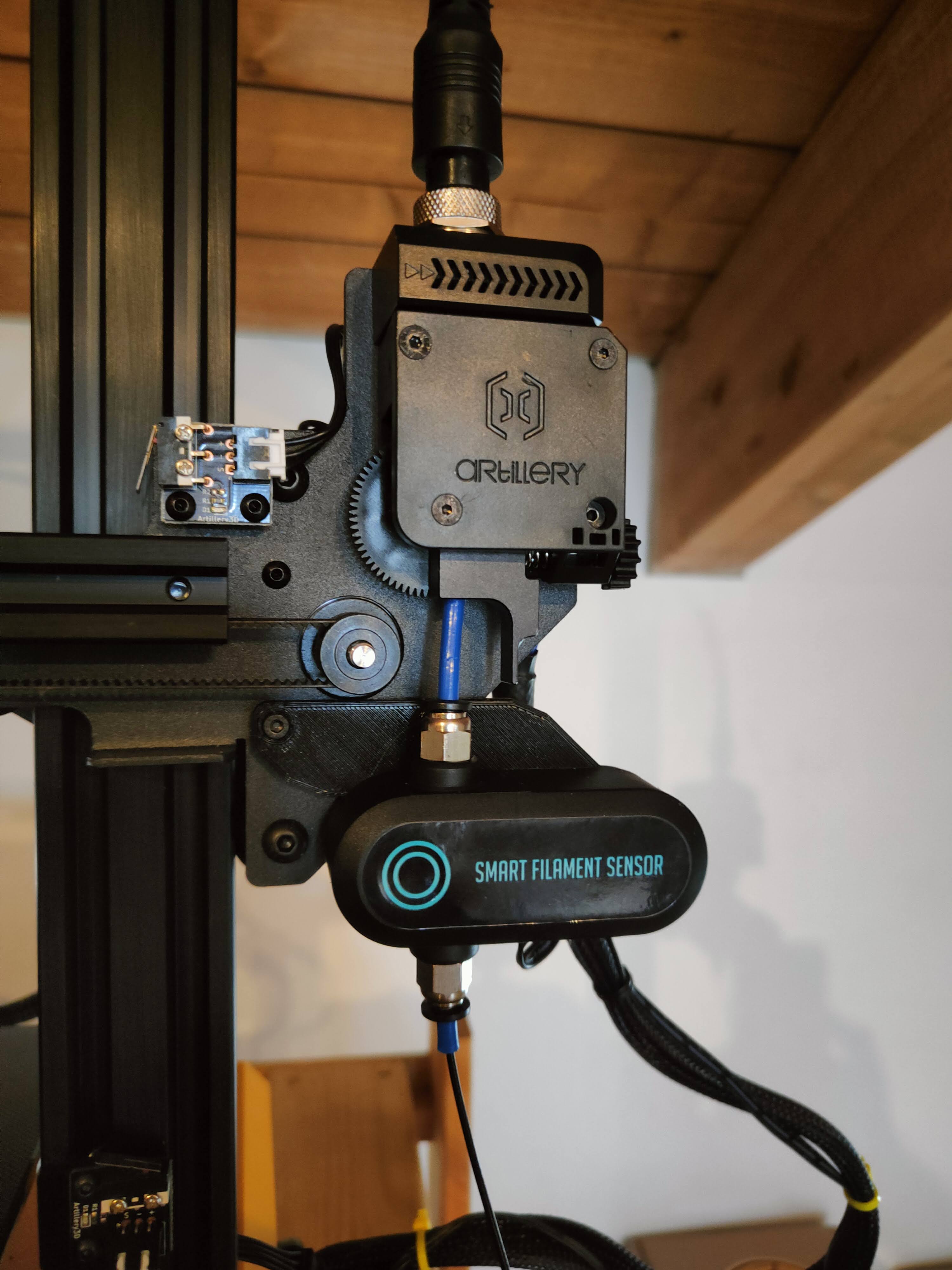 Smart Filament Sensor BigTreeTech Support for Artillery Hornet