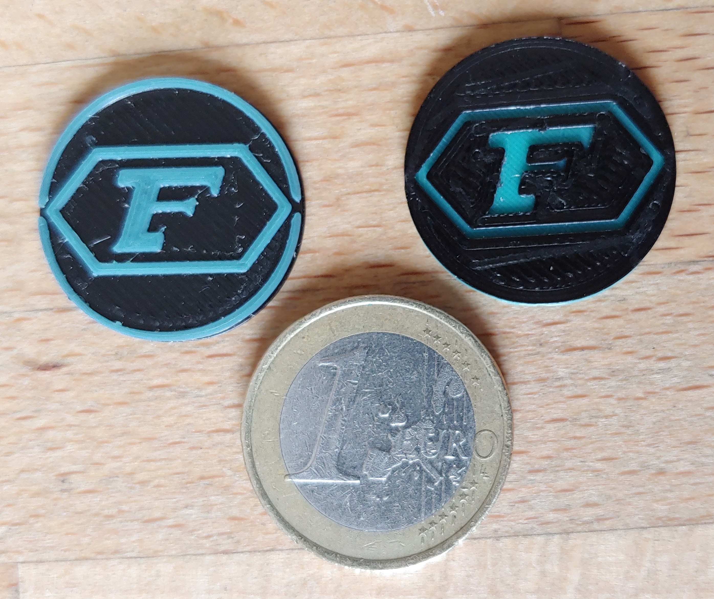 Captain Future Einkaufchips / trolley token