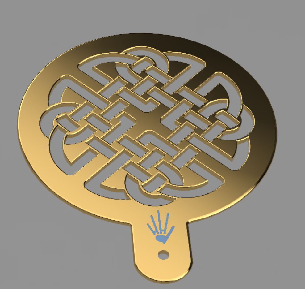 Bread Stencil - Celtic 2 Design