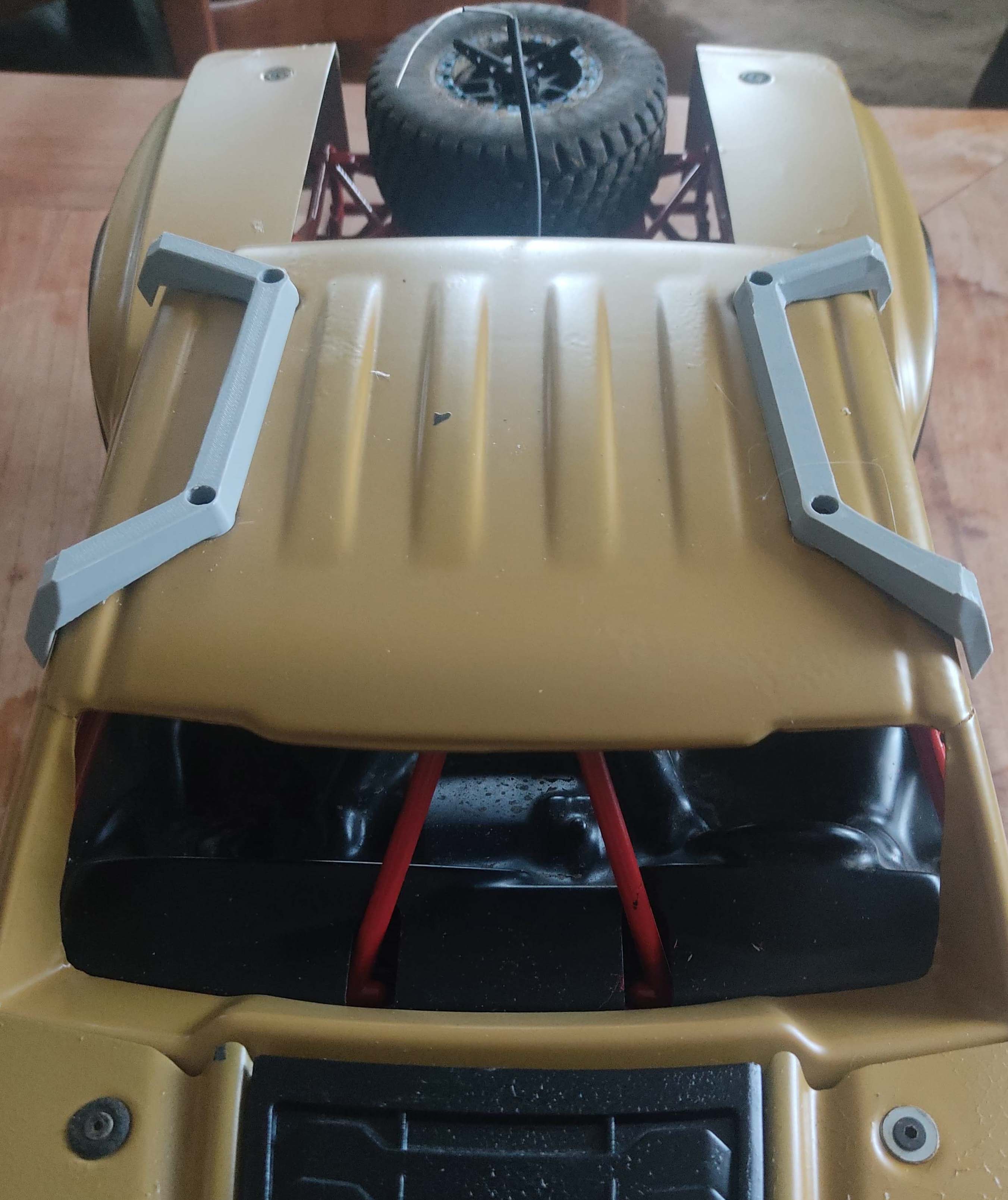 Losi Baja rey 1/10 FORD RAPTOR Roof Skid rails