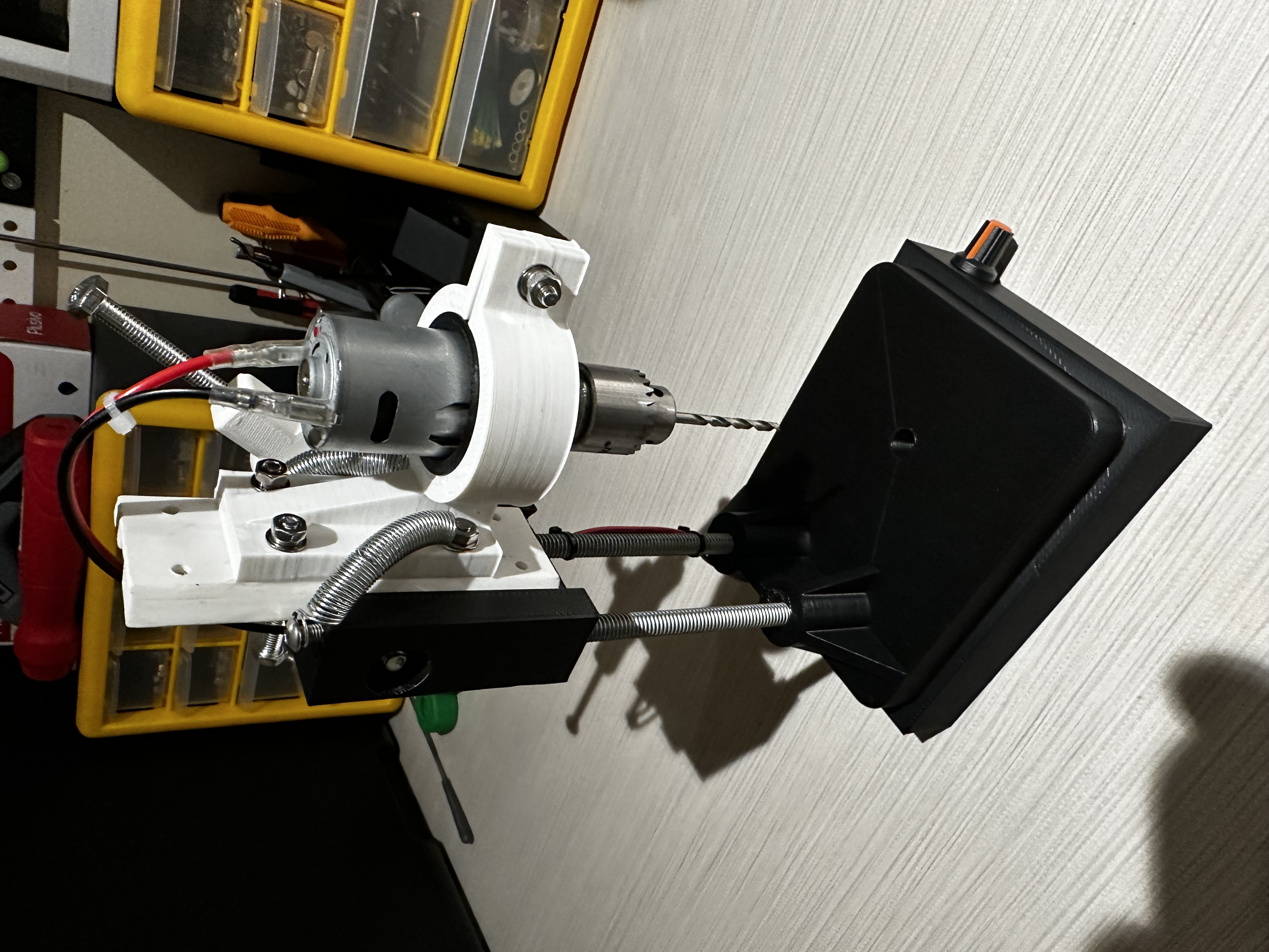 Drill Press Electronics Base + Motor/Drill Sleeve Adaptor -Amazon
