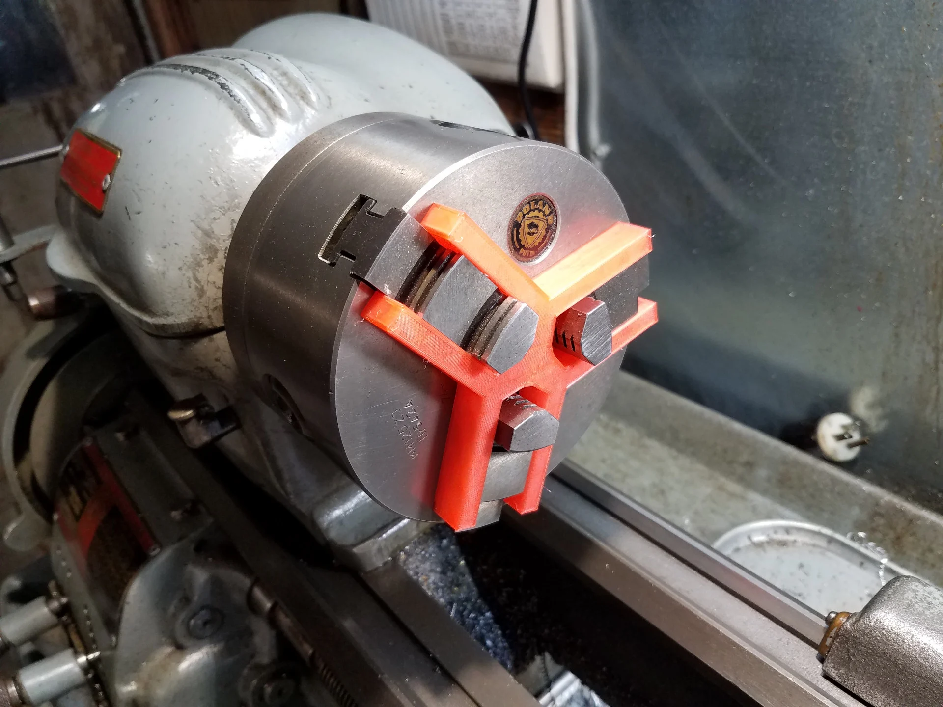 Bison 3 Jaw Metal Lathe Chuck Depth Stop