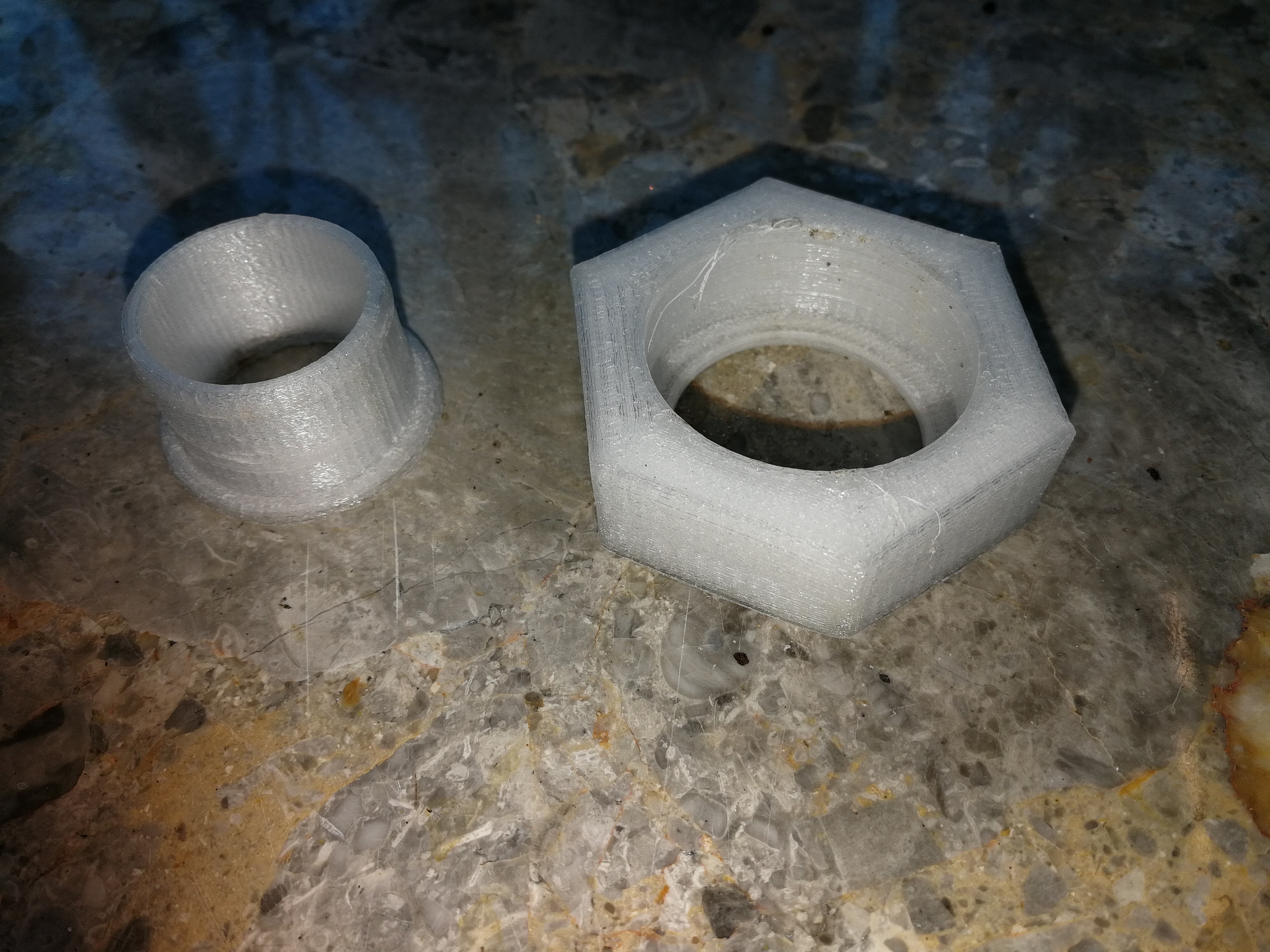 1" BSP to 25mm pond pipe fitting