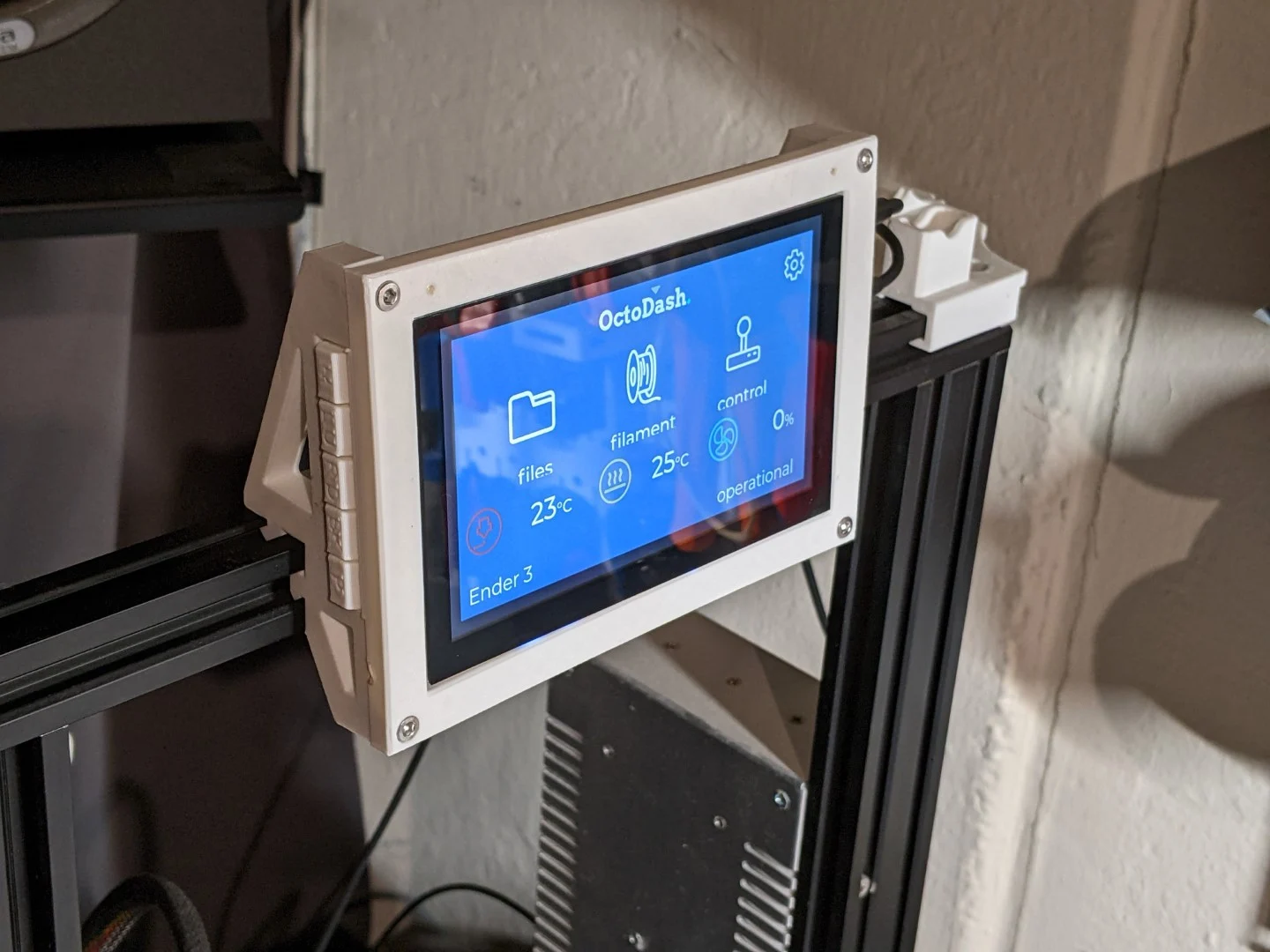 ELECROW 5 inch Touch Screen 2020 Extrusion Mount for OctoDash, OctoScreen, TouchUI, Ender 3