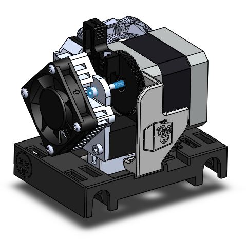 QIDI X-One E3D Titan Areo Volcano Extruder Upgrade