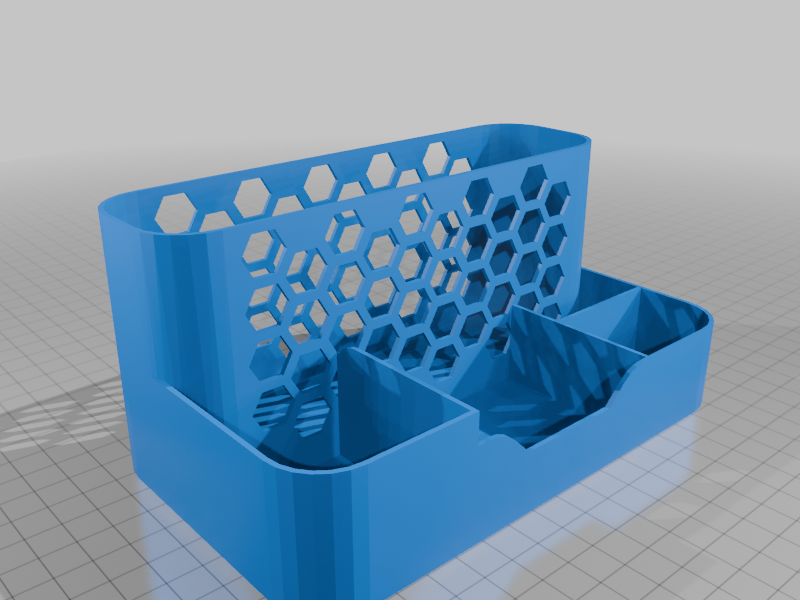 Hex Pattern Desk Organiser