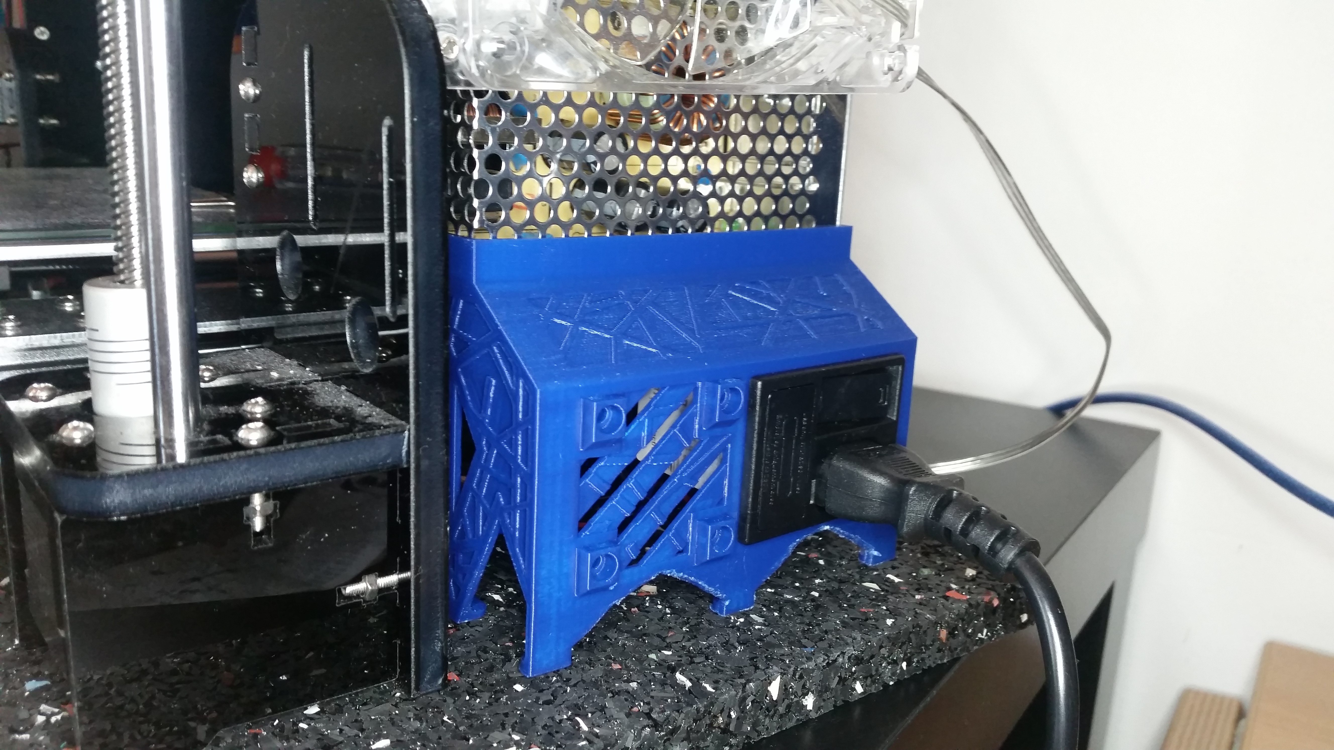 Power Switch with Fuse and Fan