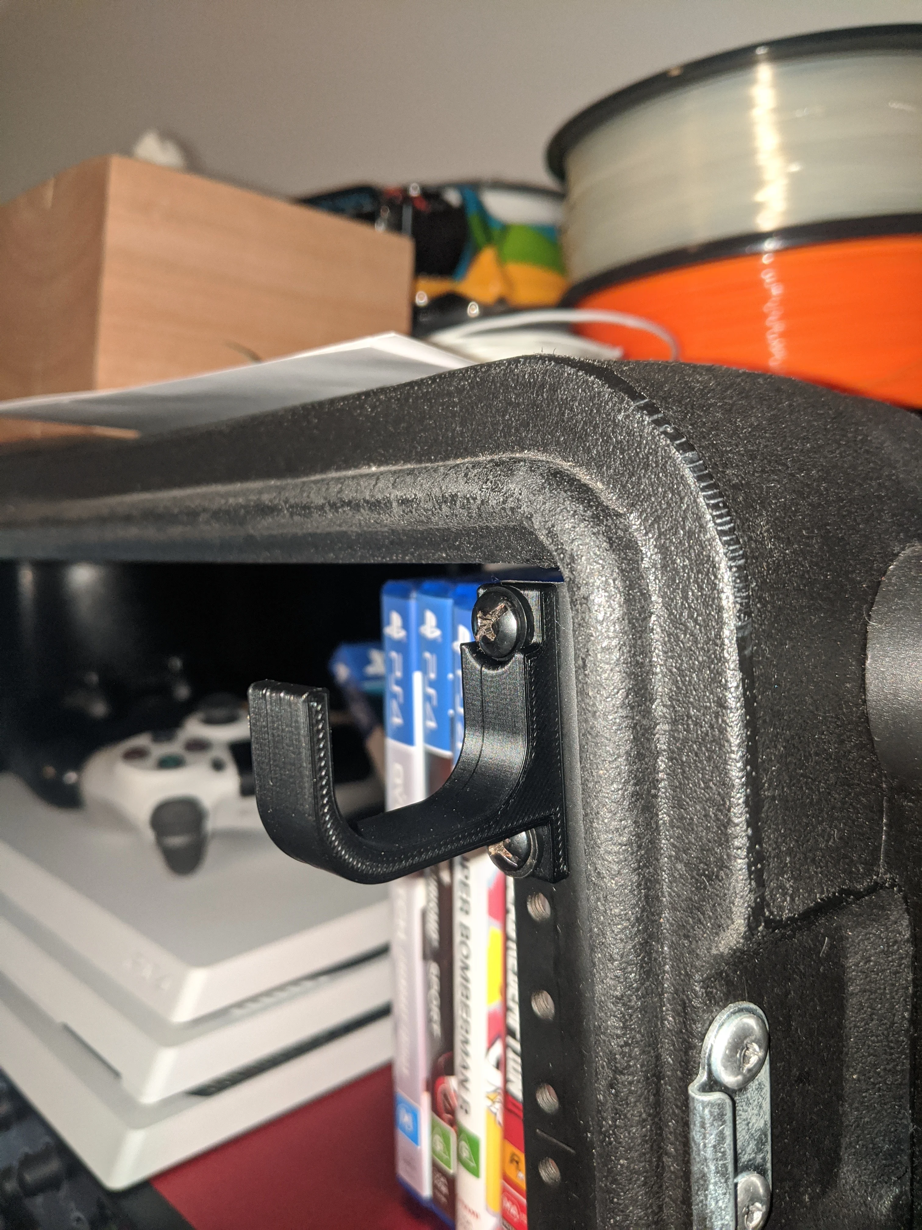 Rack Mountable Headphone Hook