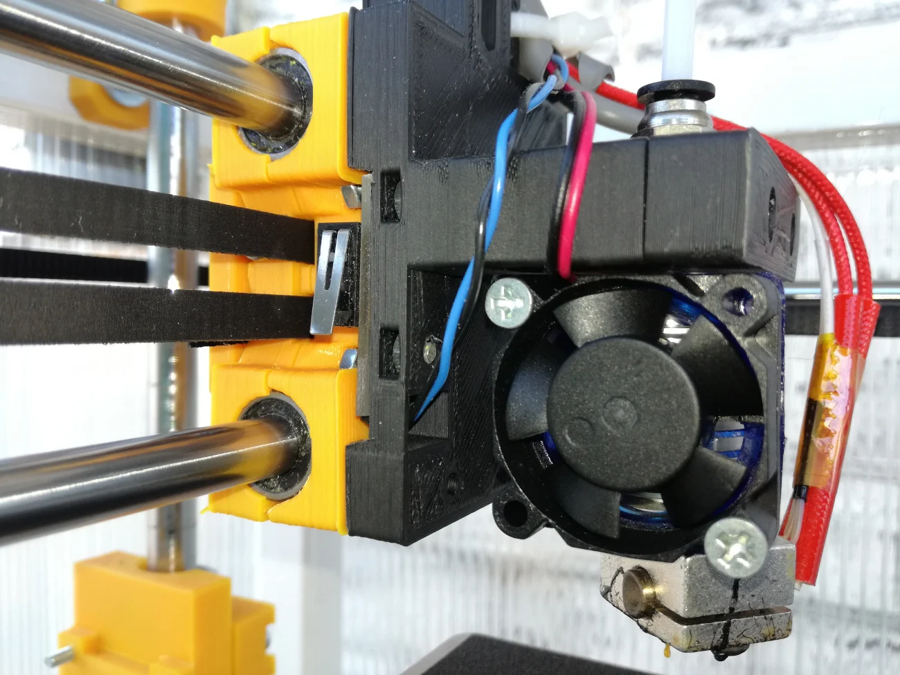 ABS printable x-carriage for hypercube evo