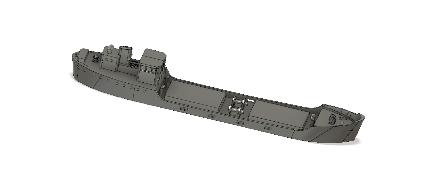 Coastal Tramp Steamer 1/300