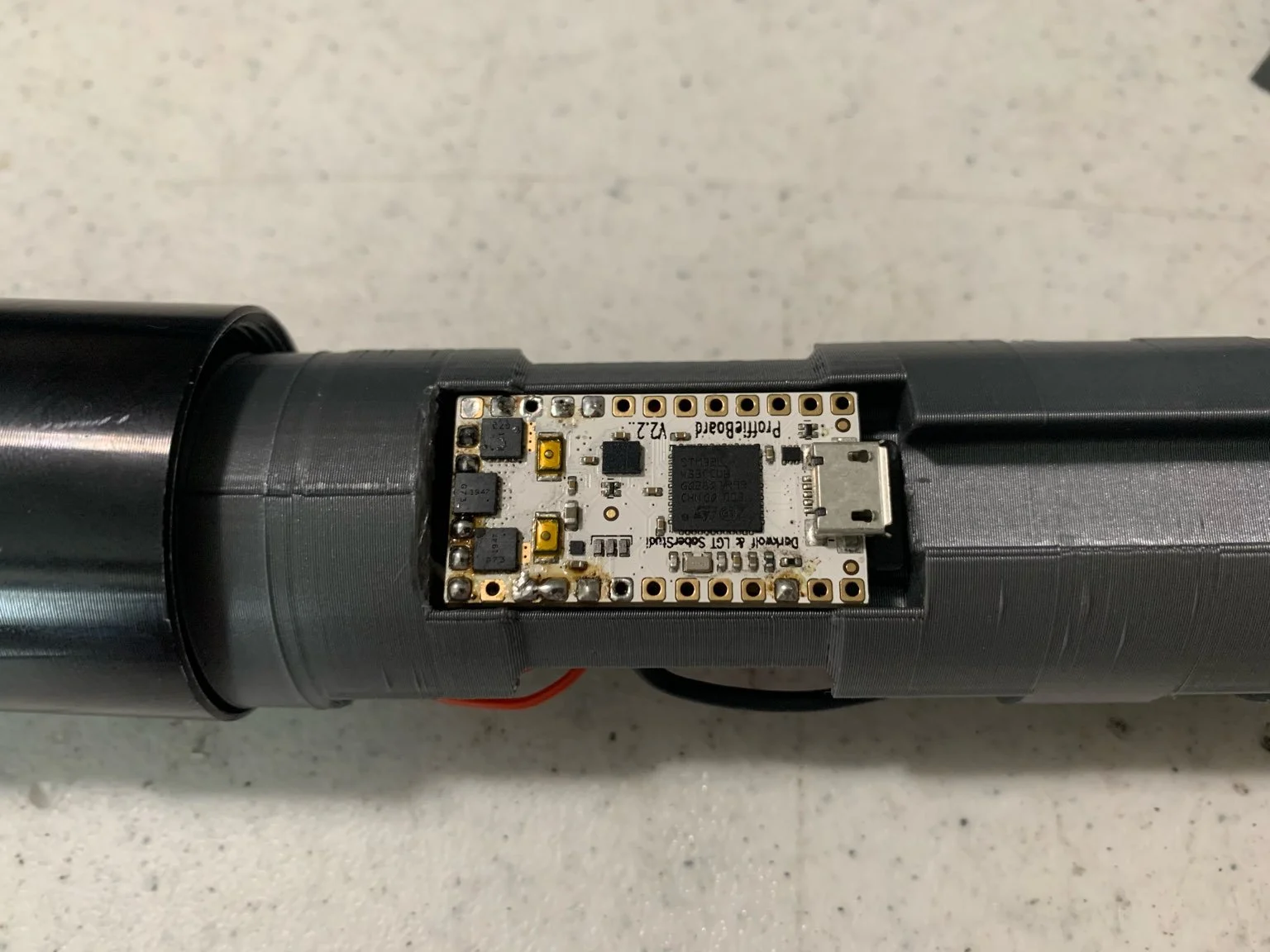 ProffieBoard Lightsaber Ultrasabers Chassis and TCSS 11 POGO pin pcb Holders