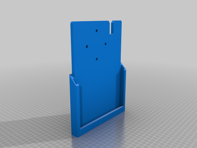 Fire HD 10 2021 Tablet Wallmount / Wandhalterung für Unterputzdose 68mm mit Lochkreis 60mm v2