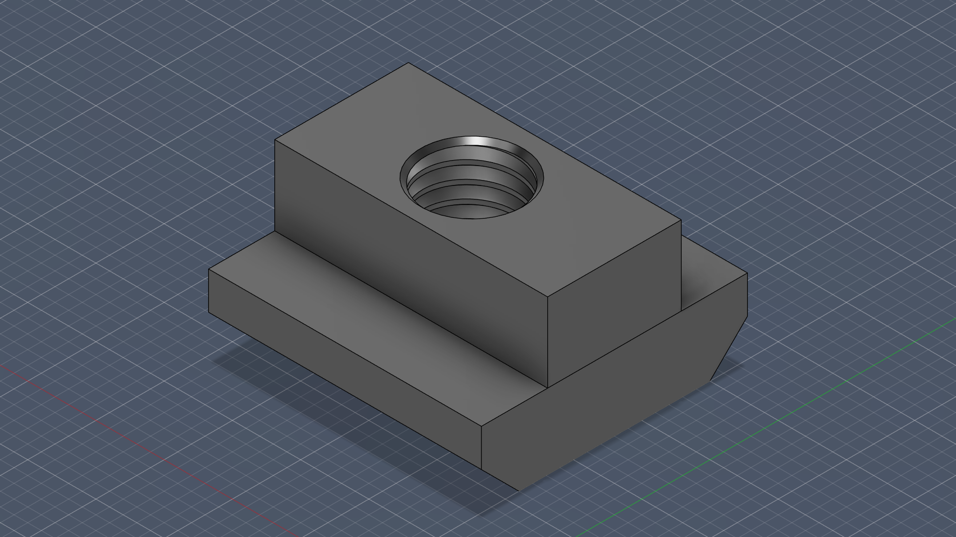 Aluminium Profil Nutenstein M8 10MM  (Keine Mutter)