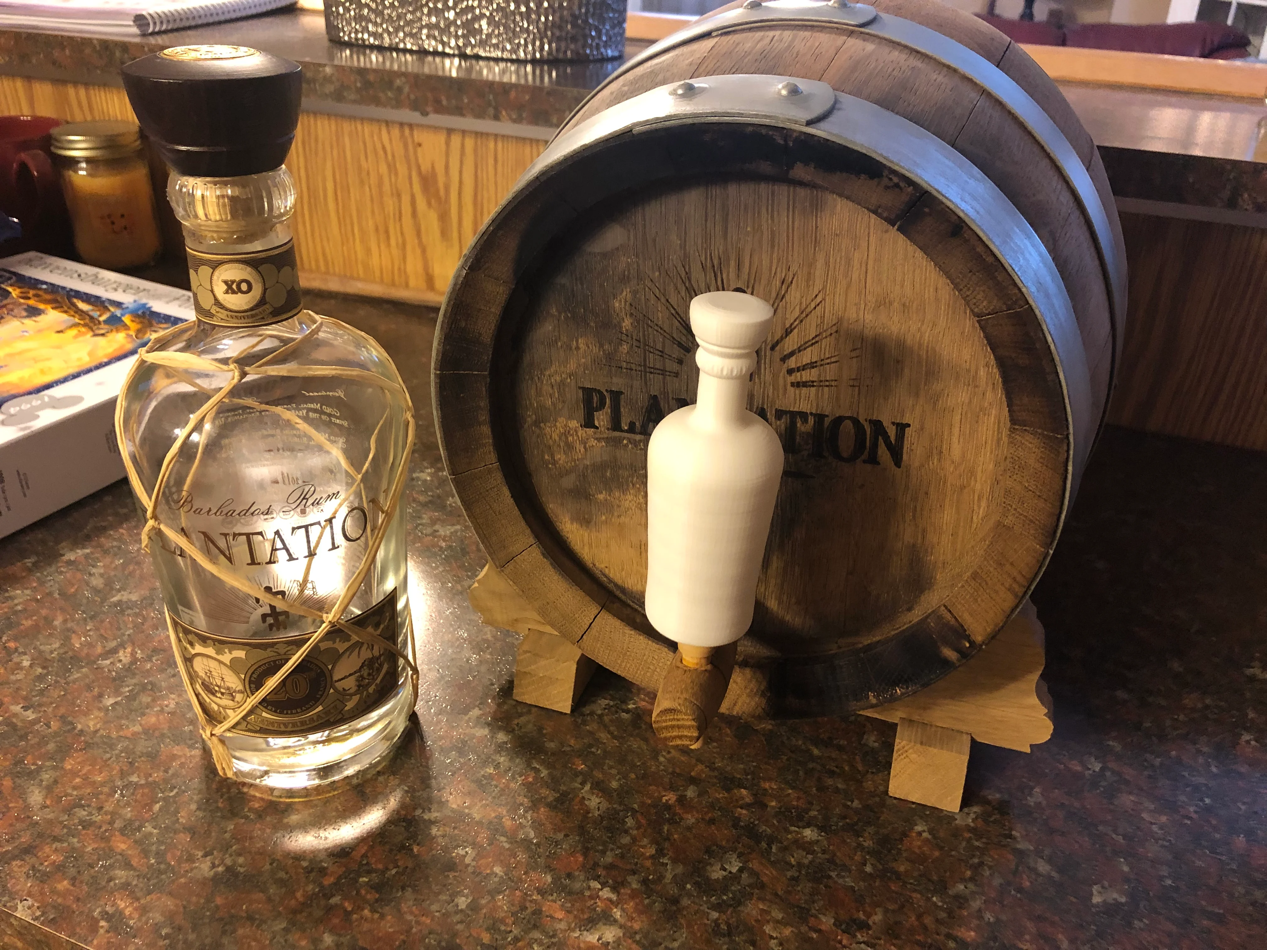 Plantation Rum Bottle Replica (Spigot Deco)