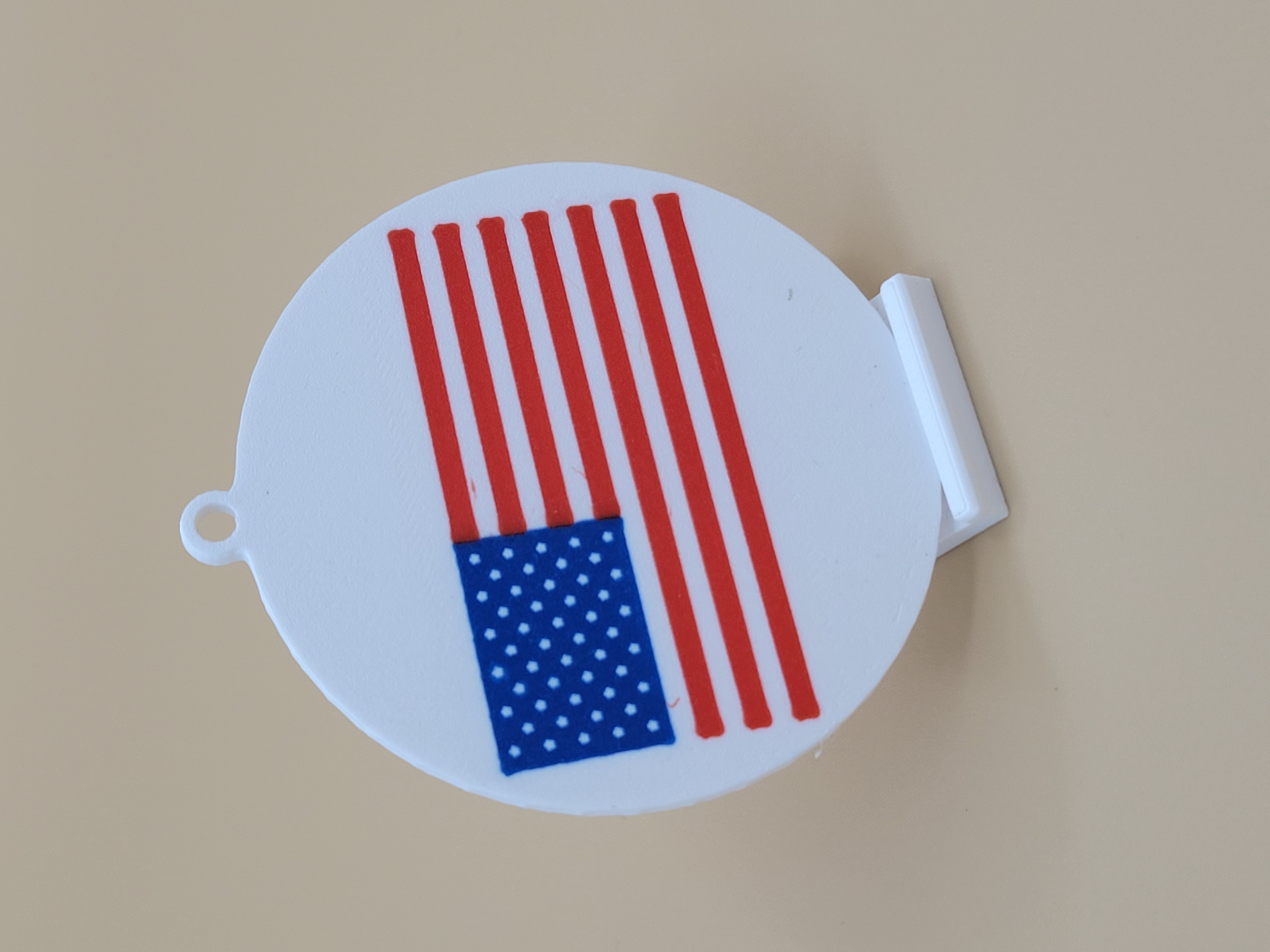 United States Flag - Christmas Ornament