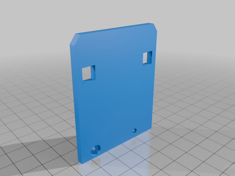 Blank toolhead mounting plates for adventurer 3 (dragon burner, xol carriage a4t wip)