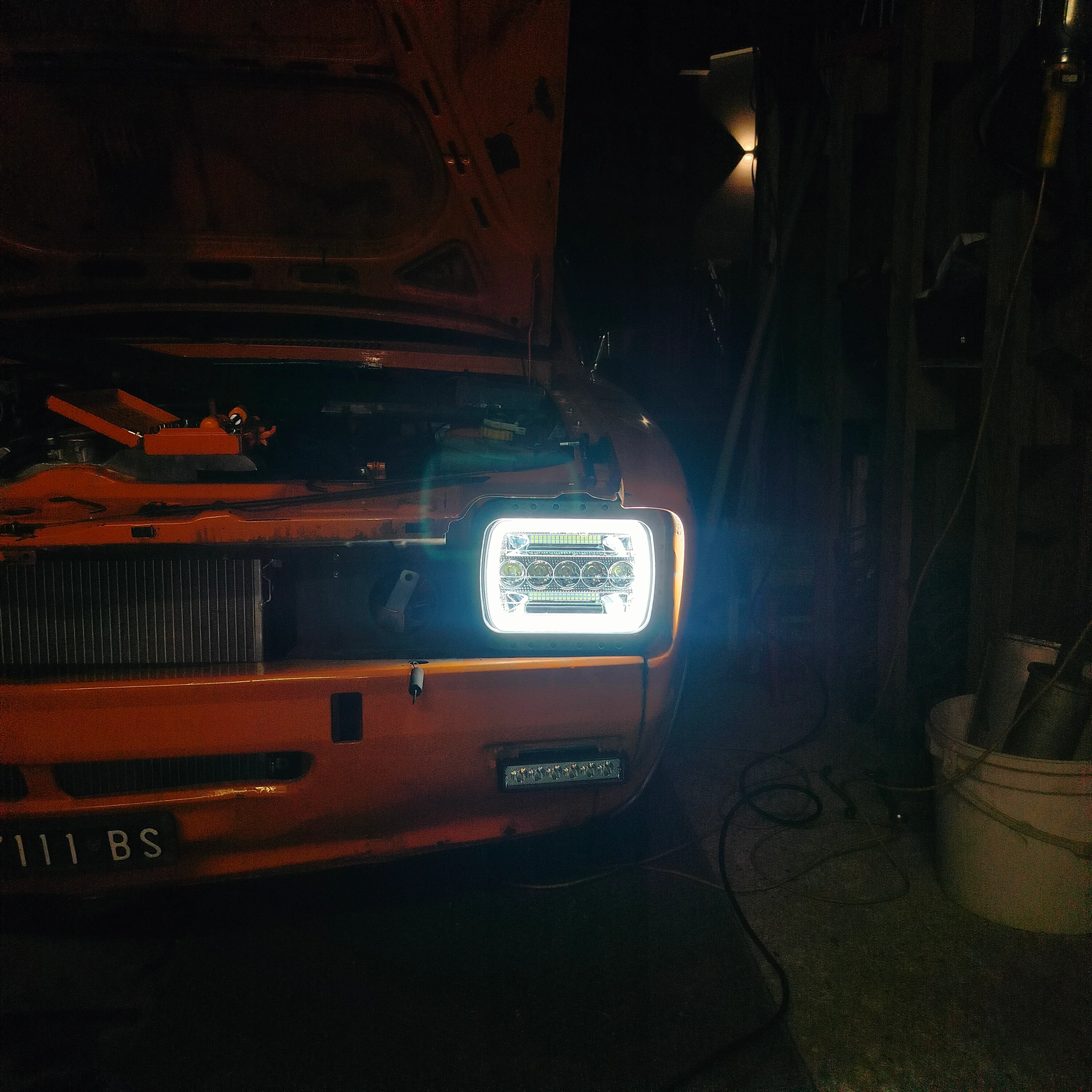 Opel Kadett C lights
