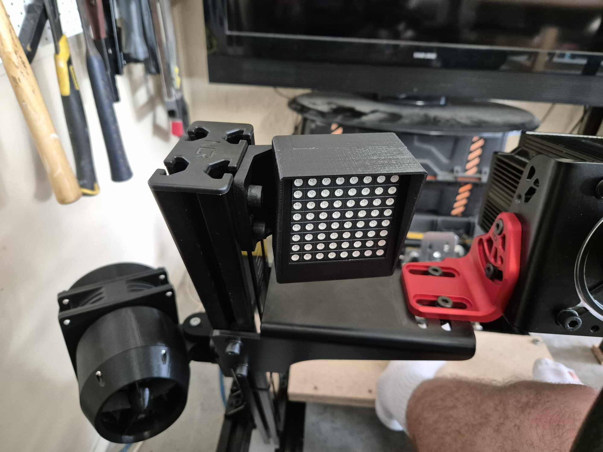 Left hand iFlag mount for NLR Elite