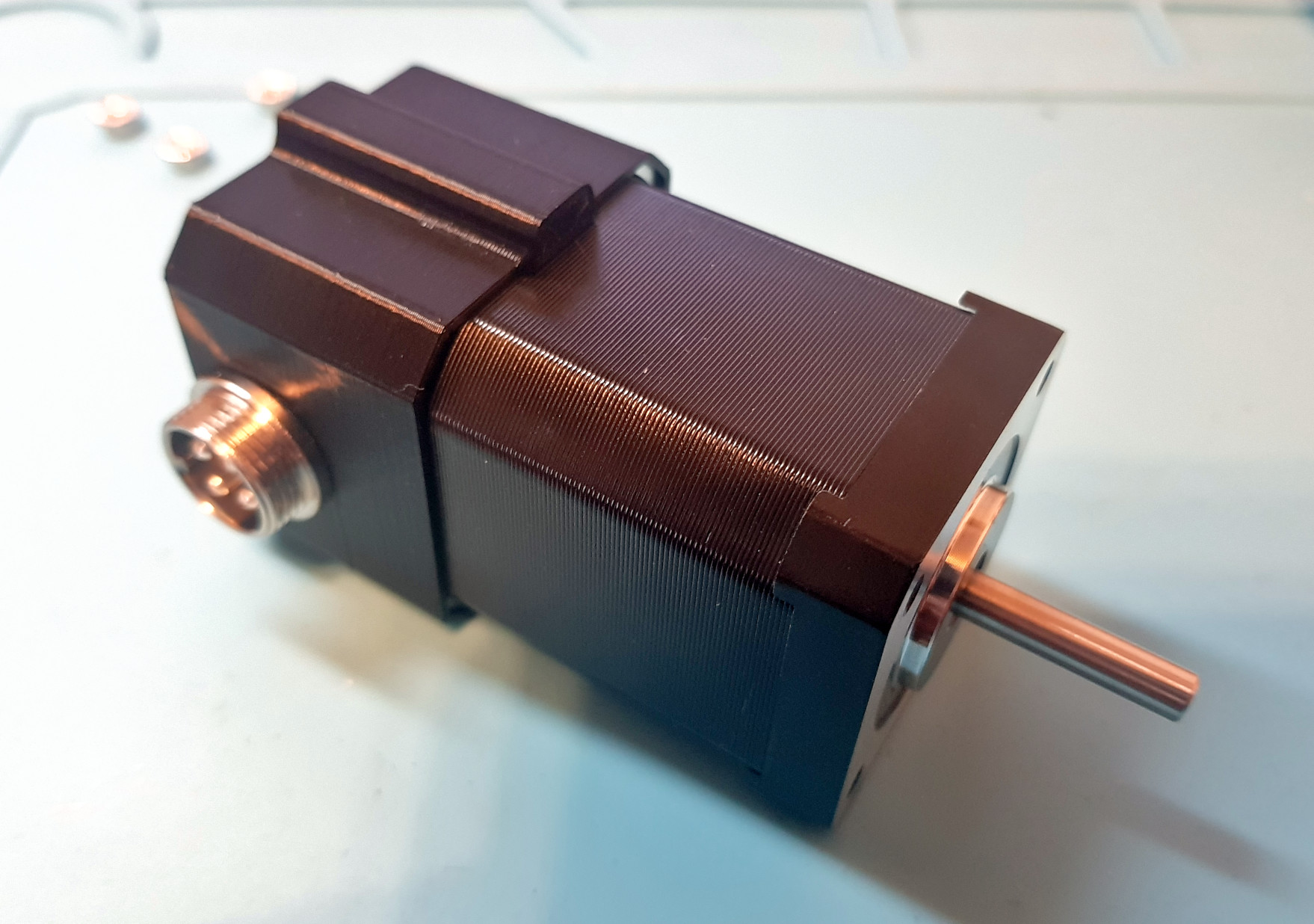 Nema 17 stepper motor cover for GX16 socket