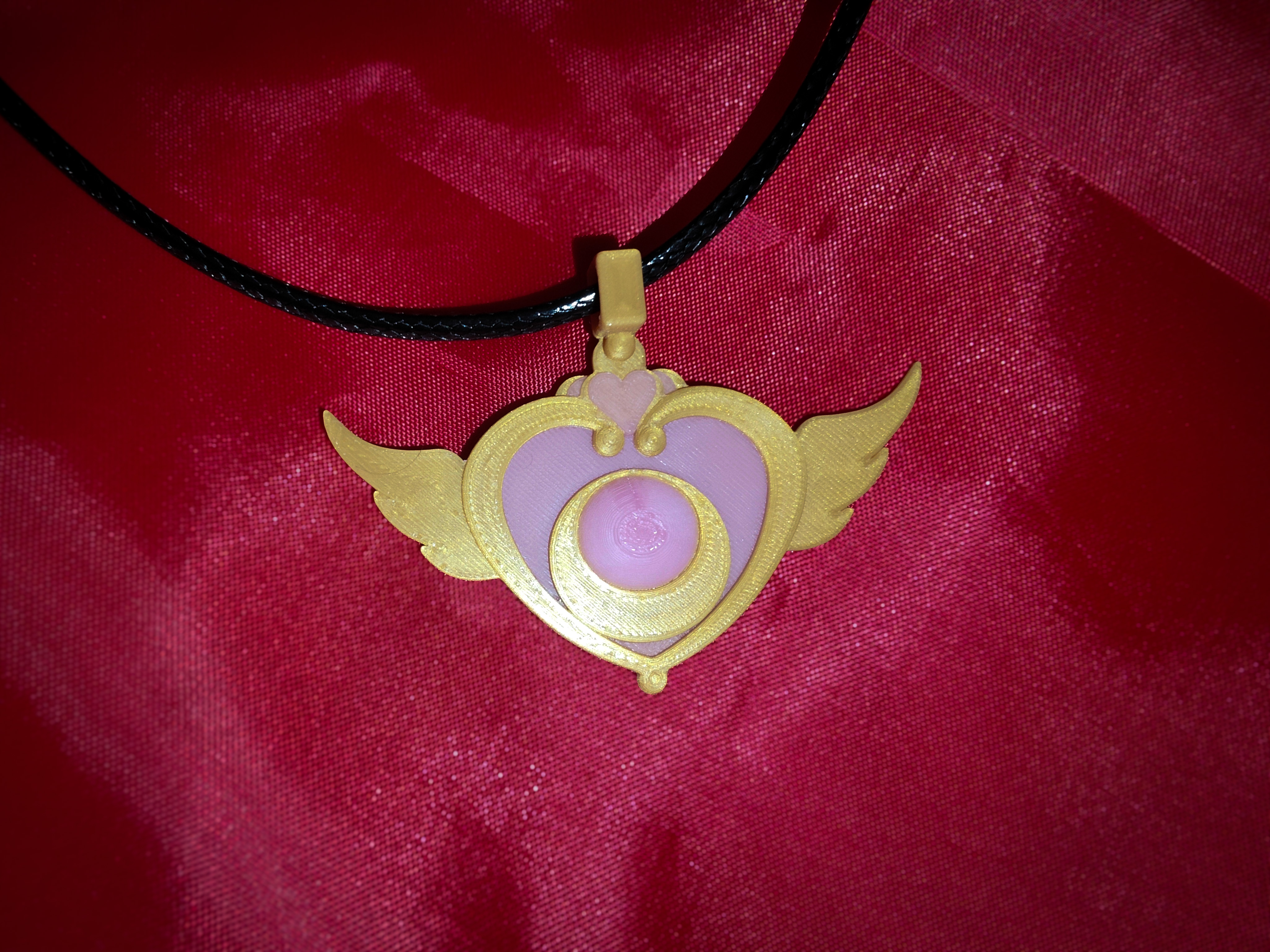 Sailor Moon Crisis Moon Inspired Pendant