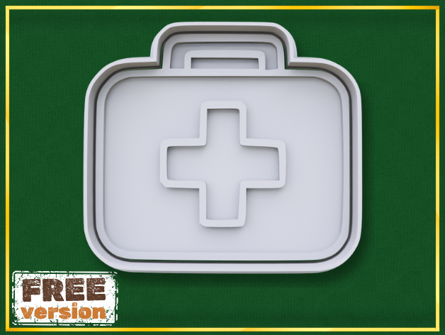 Gamer Medkit Cookie Cutter