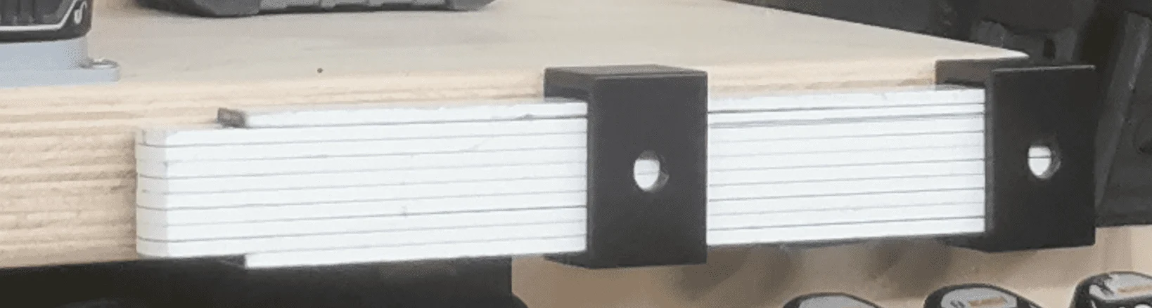 Wandhalter Zollstock (Folding ruler mount)