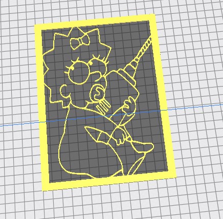 Maggie Framed - Simpsons