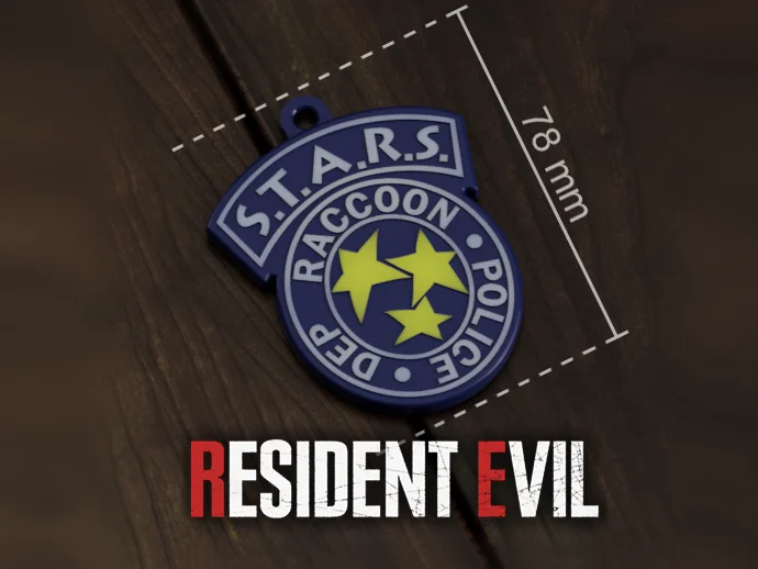 Resident Evil -Badge R.P.D. - S.T.A.R.S