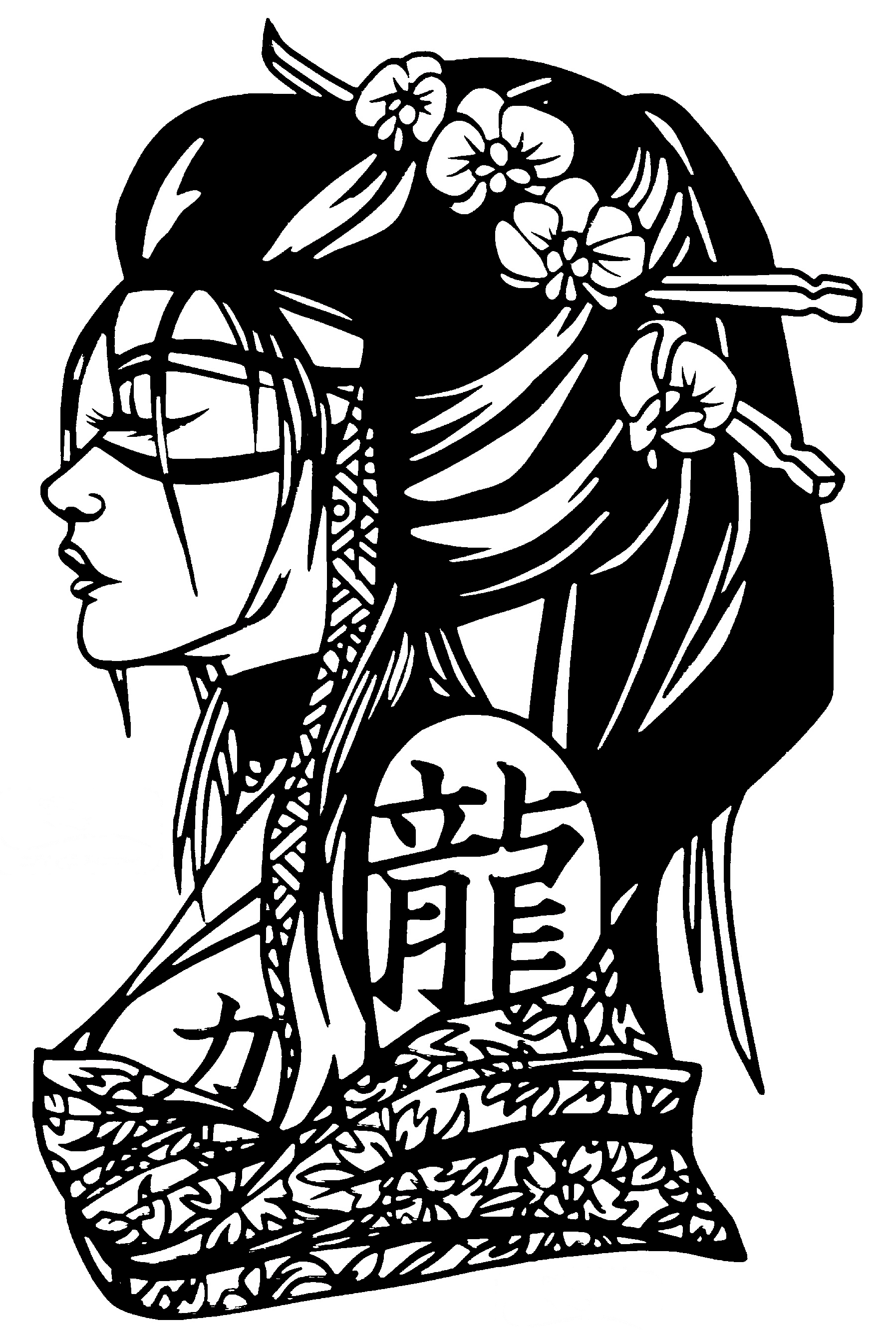 2D Geisha Girl 3