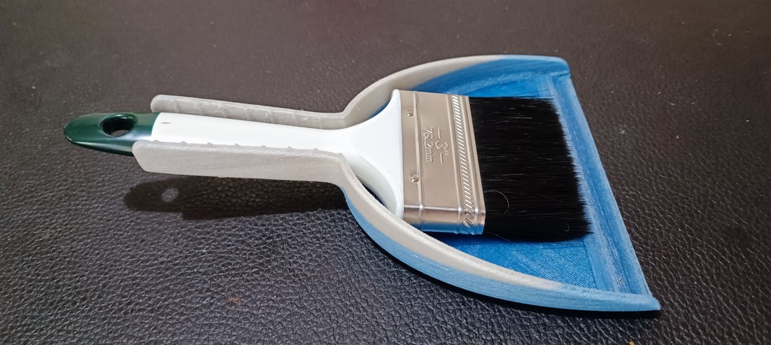 Mini recogedor para brocha de 3"-Dustpan