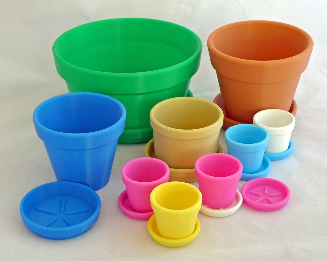 Customizable Flower Pot - classic style
