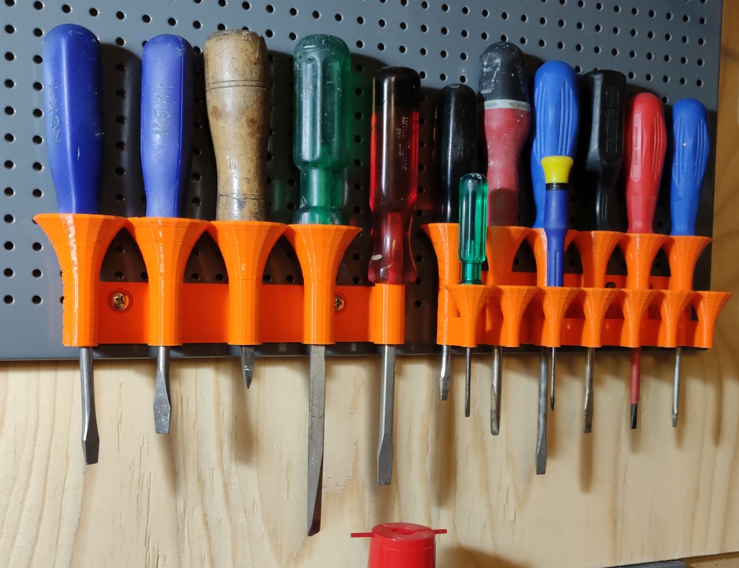 Biltema Pegboard Screwdriver Holder - Large