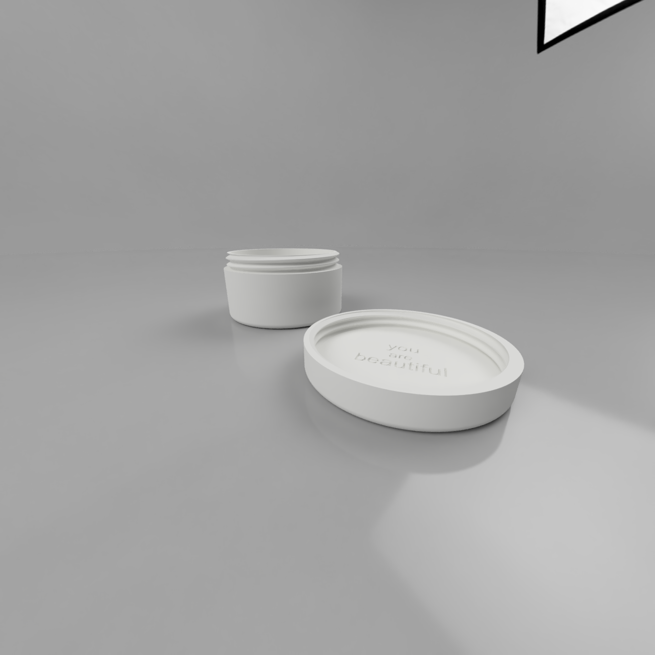 Container for creme