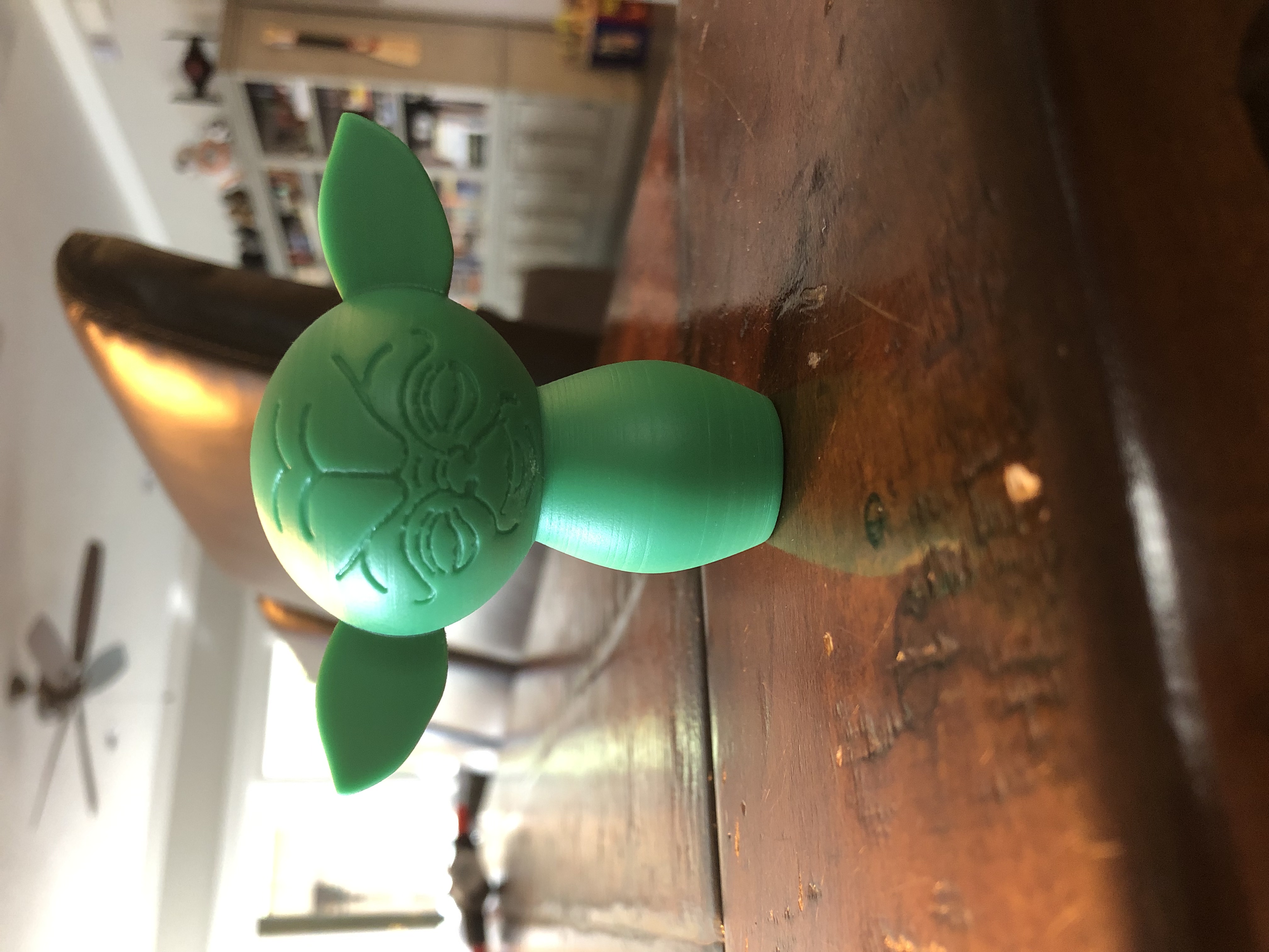 Kokeshi style Yoda