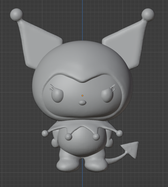 Kuromi 3D Model Character